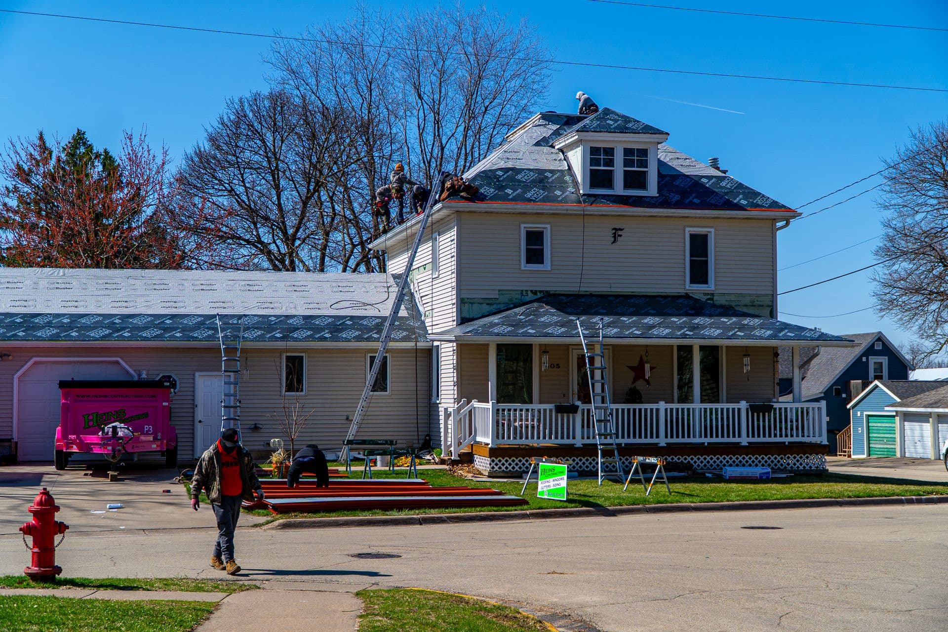 Roofing Heins Storm Damage