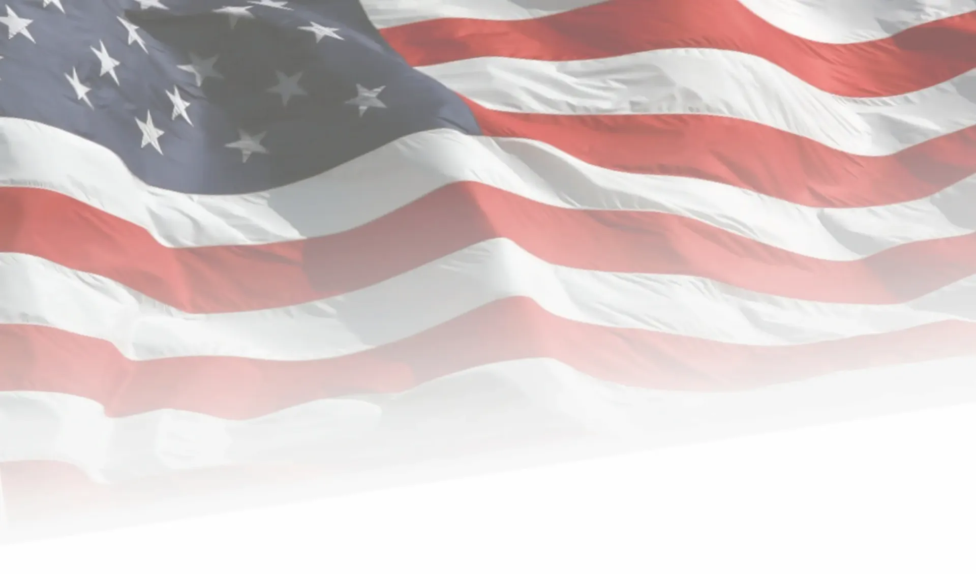 The American flag.