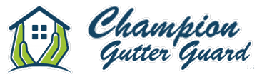 The logo for Champion Gutter Guard.