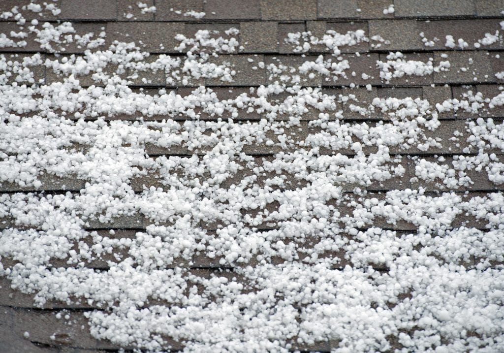 roof hail damage