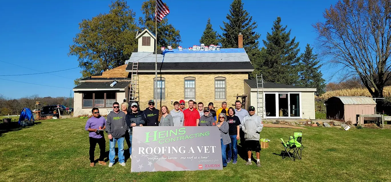2022RAV Heins Contracting is proud to support Dane County veterans - 2022 Winners Announced!